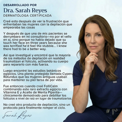 Musta Serum — Aceite Inhibidor de Vello · Cyperus Rotundus 30ml