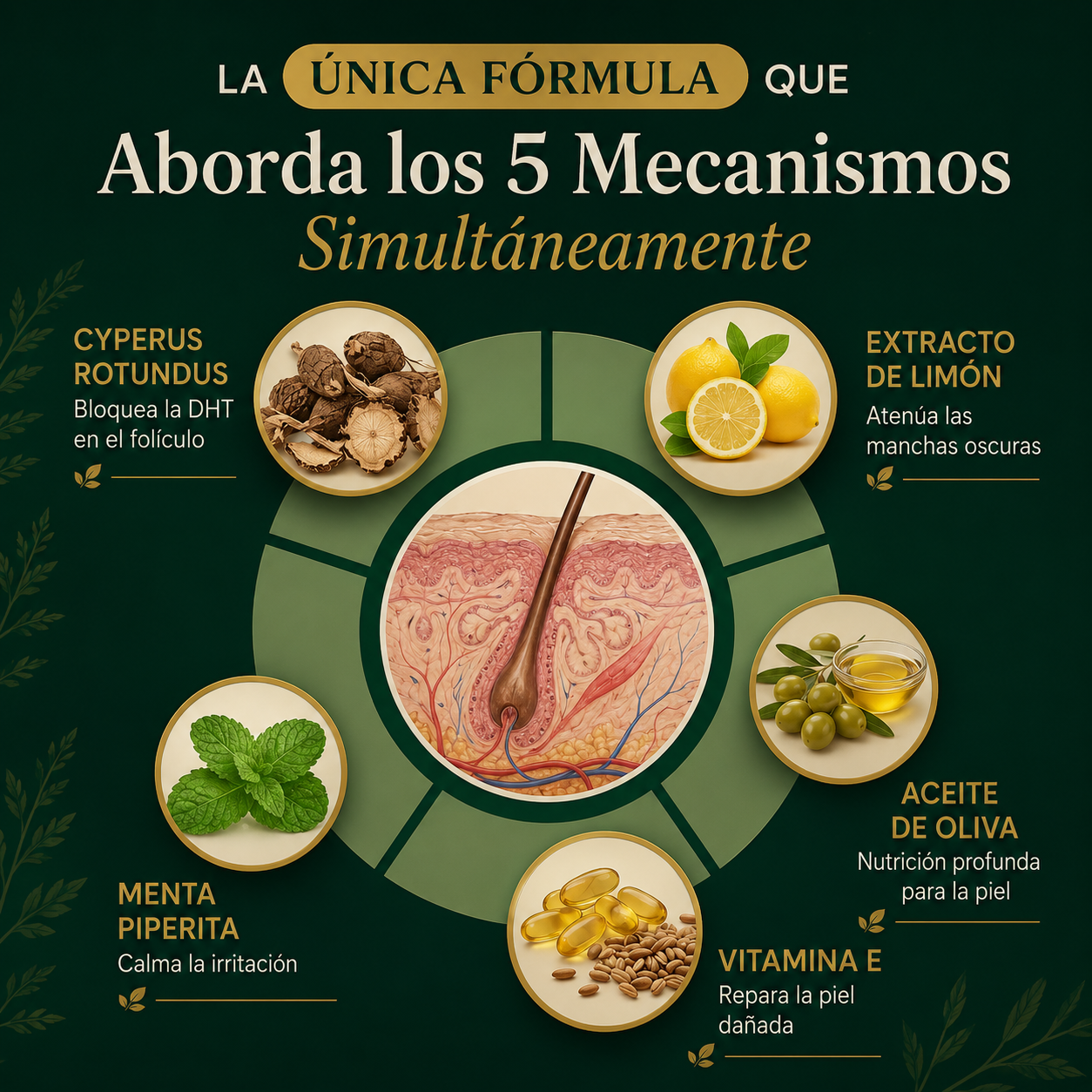 Musta Serum — Aceite Inhibidor de Vello · Cyperus Rotundus 30ml