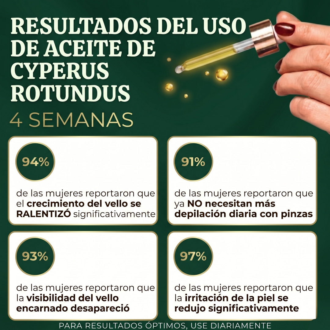 Musta Serum — Aceite Inhibidor de Vello · Cyperus Rotundus 30ml