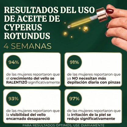 Musta Serum — Aceite Inhibidor de Vello · Cyperus Rotundus 30ml